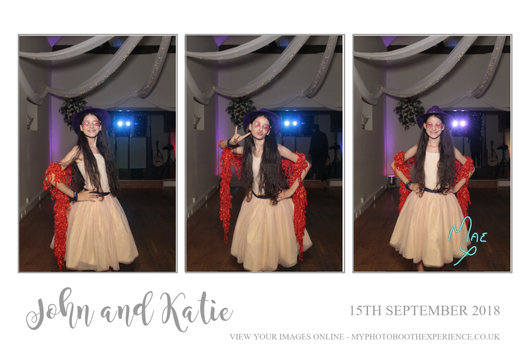 John and Katie’s Wedding | View more photos from the event at gallery.myphotoboothexperience.co.uk/u/MyPhotoBoothExperienceLtd/John-and-Katie’s-Wedding